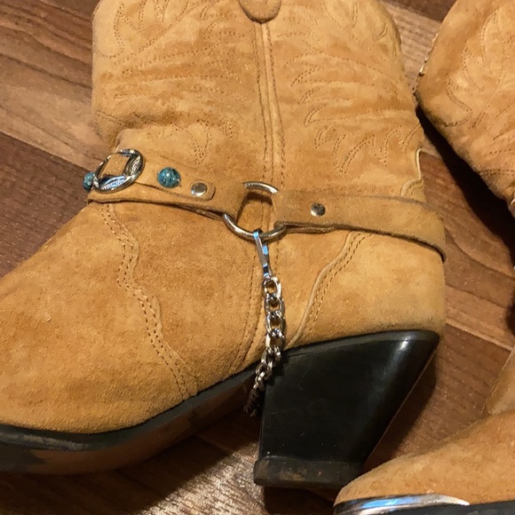 Dingo tan colored western boots size 6M - Picture 3 of 15